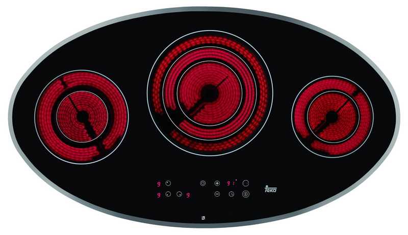 Teka TR 95 DX Ankastre Elektrikli Cam Seramik Ocak
