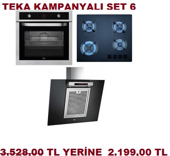 TEKA ANKASTRE SET 6 
